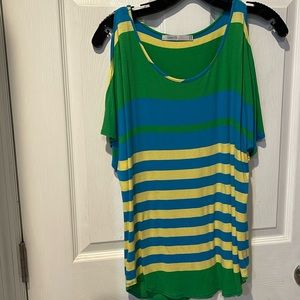 Twenty cold shoulder top